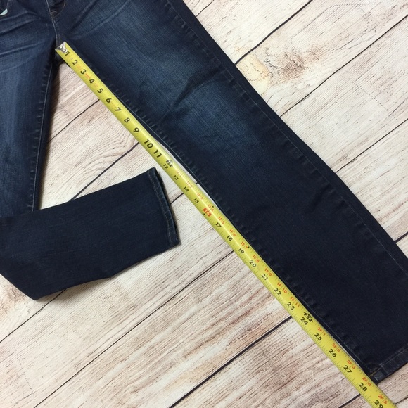 Madewell Skinny Jeans In Waterfall Wash Size 26 - Picture 7 of 7